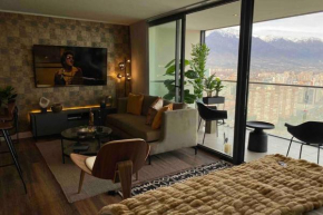 APARTMENT INCREÍBLE EN EL PISO 38, LAS CONDES, AL LADO DEL DISTRITO DE LUJO, PARQUES.